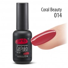 Гель-лак PNB 014 Coral Beauty - UV Gel Polish PNB (8 ml)